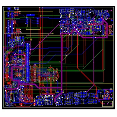 8-layer communication PCB board