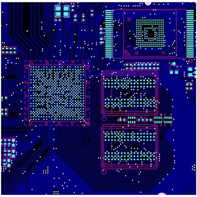8-layer second-order HDI PCB design board